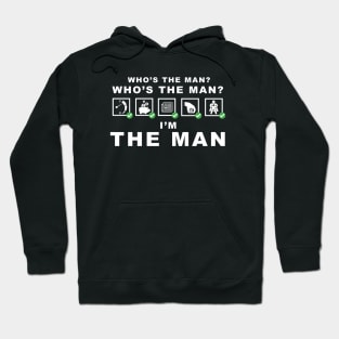 The Man - In Black Hoodie